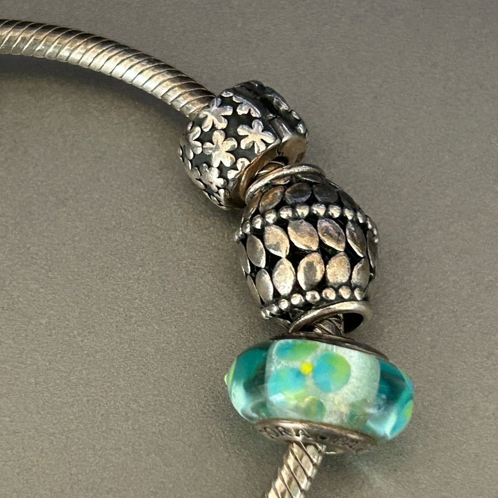 Pandora Charm Bracelet Loving Mother Disney Mickey Mouse Sea Turtle View 5